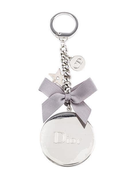 keychain dior|christian dior logo keychain.